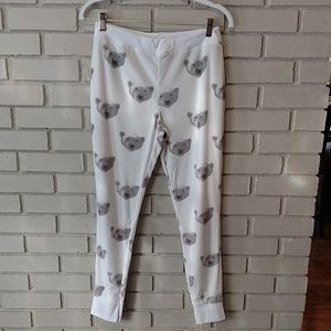 Xhilaration polar Bear Fleece Sleep Pants Medium